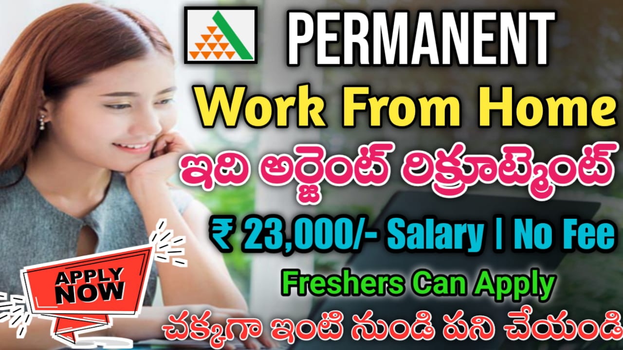 Angel one Permanent Work From home jobs Angel one Recruitment 2023